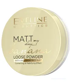 EVELINE EVELINE - Puder Sypki Matt My Day Banana 6g