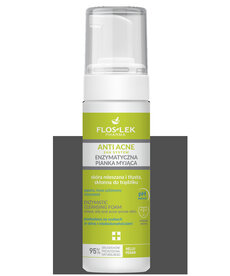 FLOSLEK Anti Acne 24 H System Enzymatyczna Pianka Myjąca 150 ml