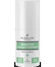 FLOSLEK SENSITIVE Fresh Antyperspirant Deo Roll-on Do Skóry Wrażliwej 50 ml