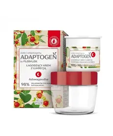 FLOSLEK ADAPTOGEN Zioła I Adaptogeny Łagodzący Krem Z Lukrecją Na  Noc 50 ml - ECO ZESTAW
