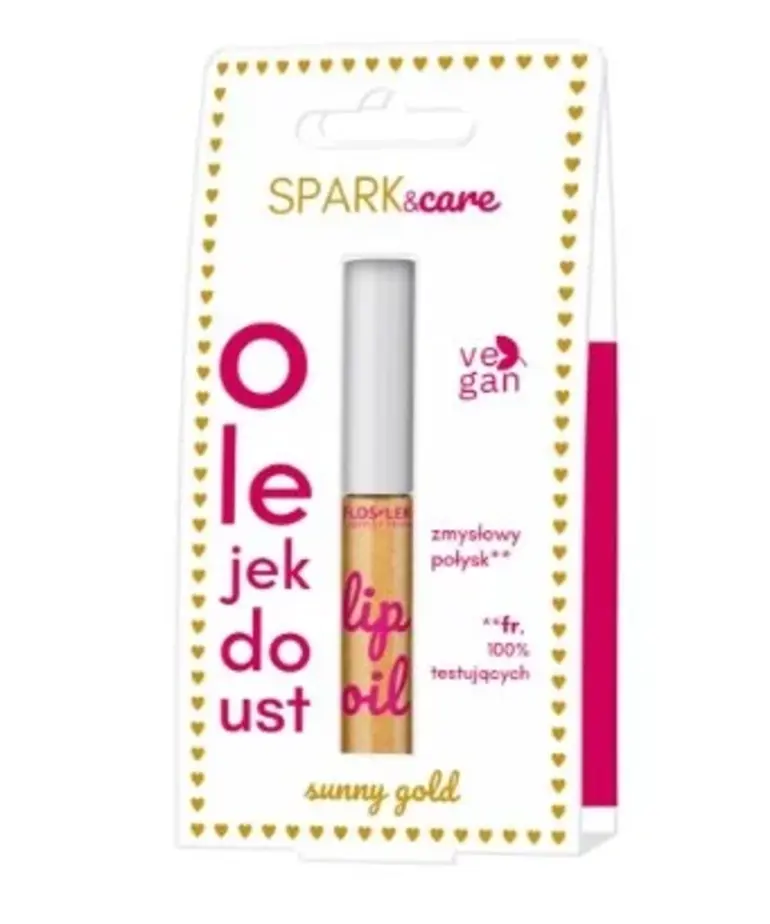 FLOSLEK Lip Care Olejek Do Ust Sunny Gold 5,5 g