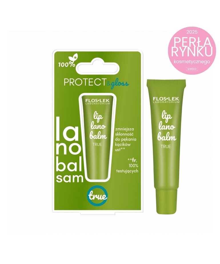 FLOSLEK Lip Care Lanobalsam Do Ust True 12 g