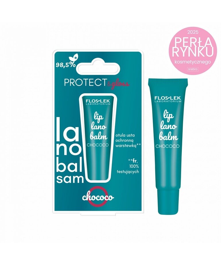 FLOSLEK Lip Care Lanobalsam Do Ust Chococo 12 g