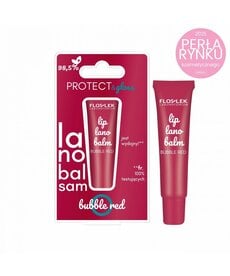 FLOSLEK Lip Care Lanobalsam Do Ust Bubble Red 12 g