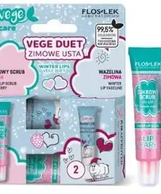 FLOSLEK LIP CARE # VEGE DUET Zimowe Usta,