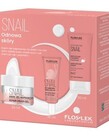 FLOSLEK Zestaw SNAIL Odnowa Skóry -Krem dzien /Noc 50ml+Krem Pod Oczy 30ml+Krem Do Rak