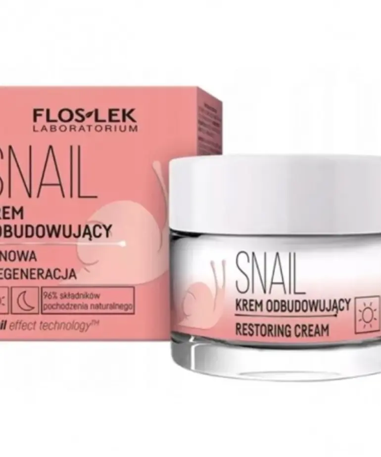 FLOSLEK Floslek Snail Krem Odbudowujący 50 ml