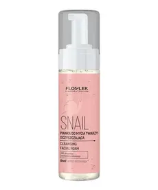 FLOSLEK Snail Pianka Do Mycia Twarzy Oczyszczająca 160 ml