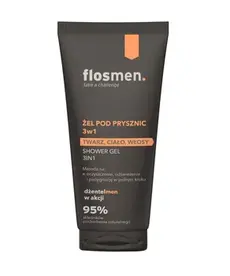 FLOSLEK Flosmen Żel Pod Prysznic 3w1 225 ml