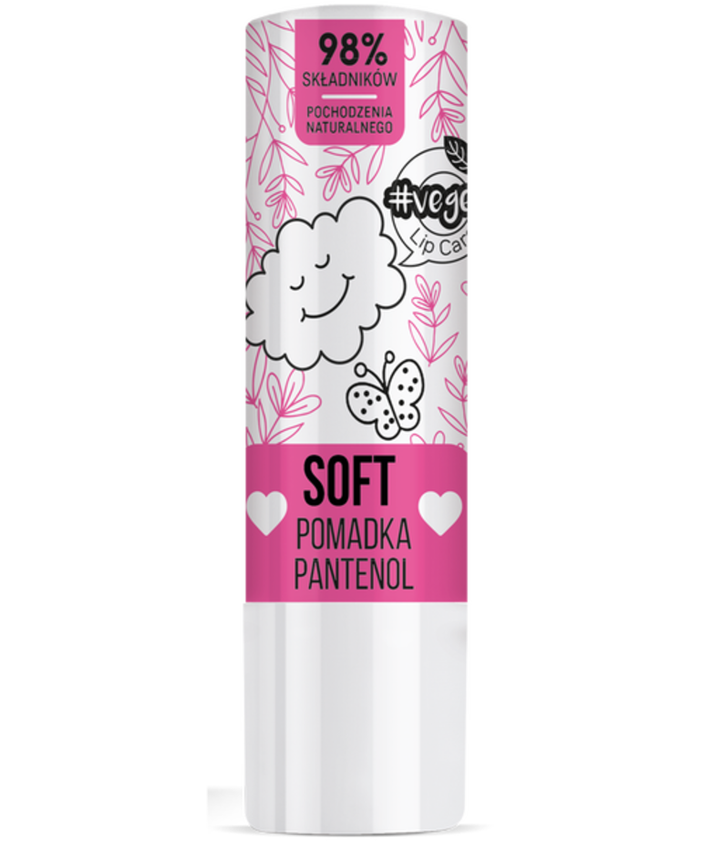 FLOSLEK LIP CARE #VEGE SOFT Pomadka Pantenol 4 g