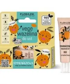 FLOSLEK VEGE LIP CARE Wazelina Do Ust Pomarańczowa 10g