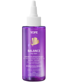 YOPE YOPE- BALANCE MY HAIR SERUM OCZYSZCZAJ ĄCE DO SKÓRY G ŁOWY 150ML