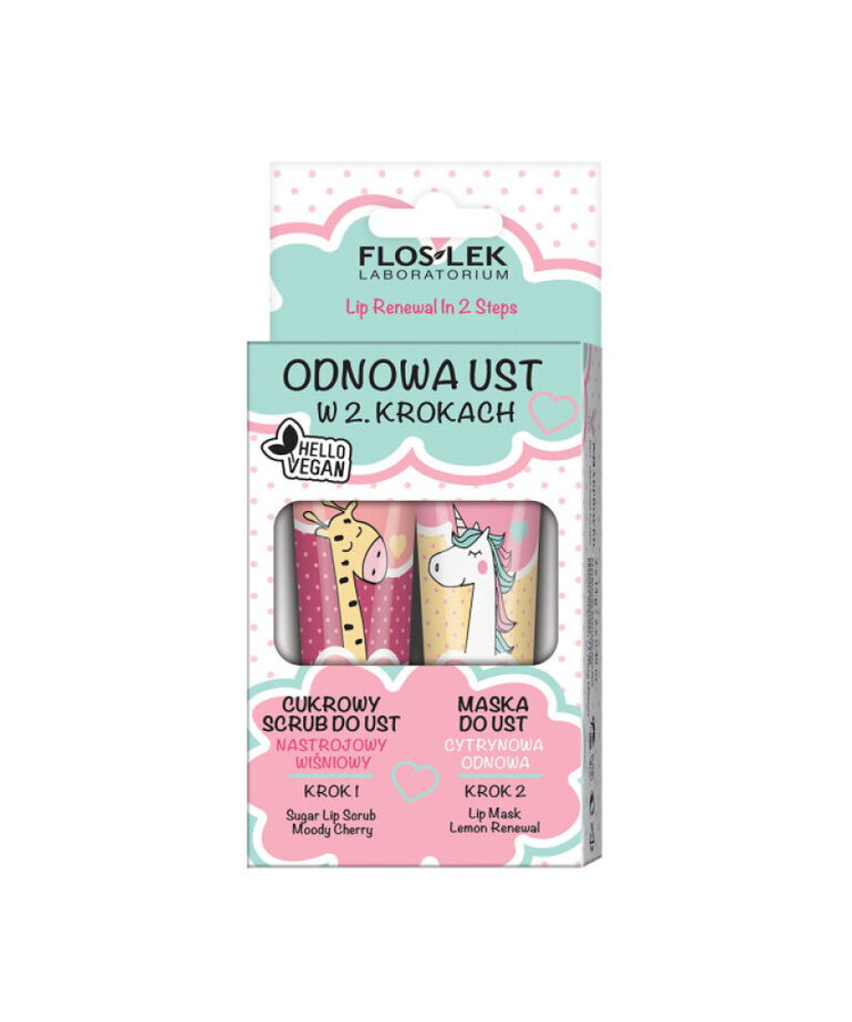 FLOSLEK VEGE LIP CARE ZESTAW , 14g