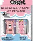 FLOSLEK VEGE LIP CARE ZESTAW Regeneracja ust w 2 krokach (Cukrowy Scrub Jagodowy Zawrót Głowy + Maska Do Ust Niebanalna Tropikalna) 2 x14 g