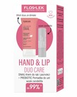 FLOSLEK HAND & LIP DUO CARE Active Hand Care FitoCOLLAGEN 50 ml + Pomadka PREBIOTIC Almond Oil 4 g