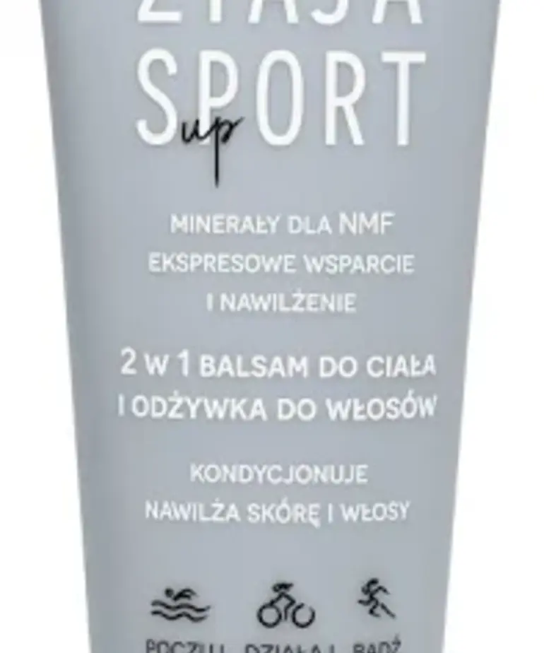 ZIAJA ZIAJA -SPORT 2W1 BALSAM D/CIAŁ I ODŻYWKA DO WŁOSOW 200ML