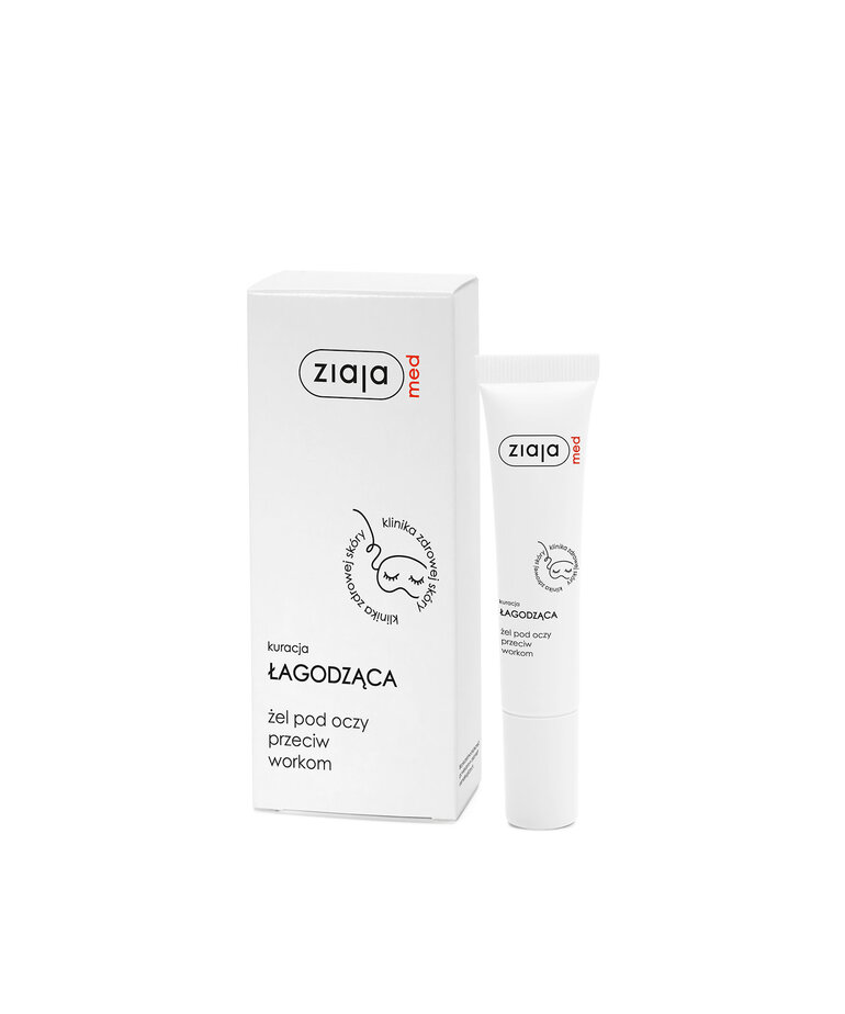 ZIAJA ZIAJA MED Kuracja Łagodząca Żel Pod Oczy Przeciw Workom 15ml