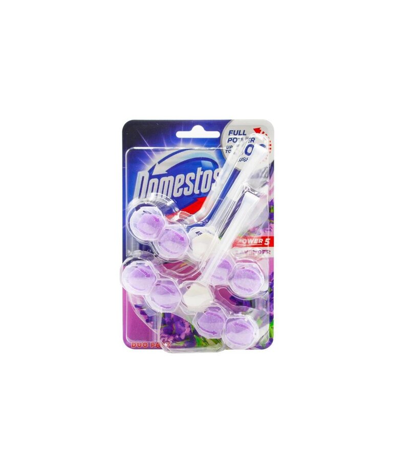 DOMESTOS Domestos Toilet Cage Power 5 Lavender Pk2x 55g