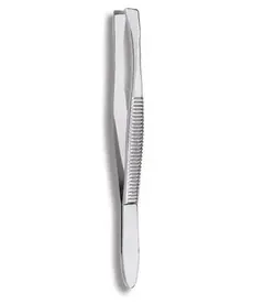 DONEGAL Donegal Pęseta kosmetyczna prosta Srebrna 1091