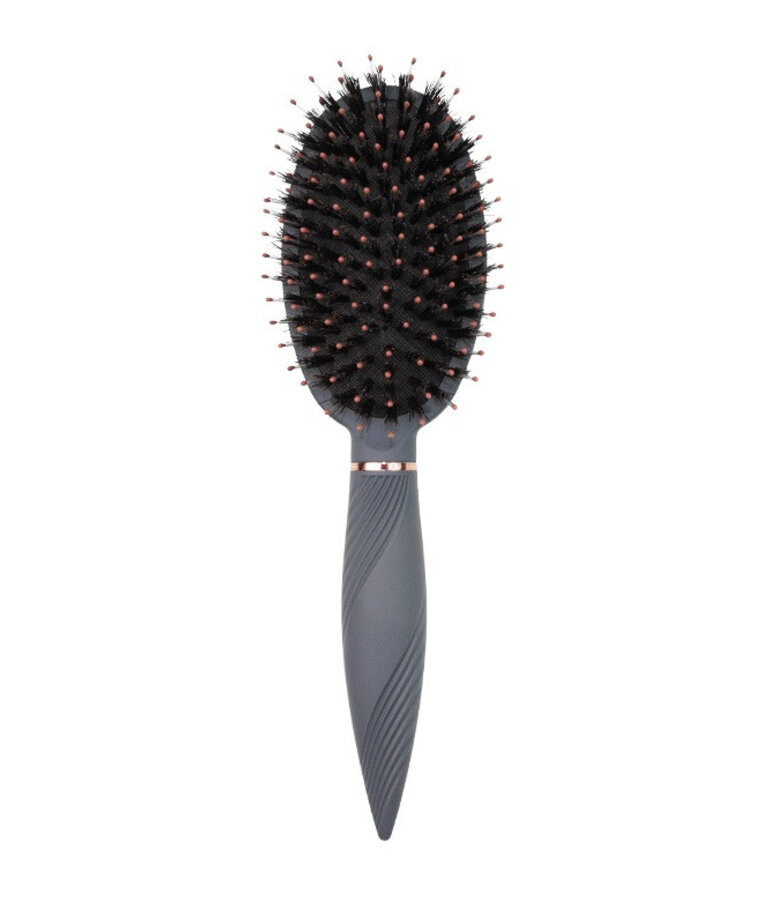 DONEGAL Donegal Leedi Brush owalna szczotka do włosów mix włosia