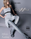 GATTA GABRIELLA - Rajstopy Micro Satine 100, NERO 3-M