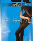 omsa OMSA - Rajstopy Velour 70, NERO 4-L