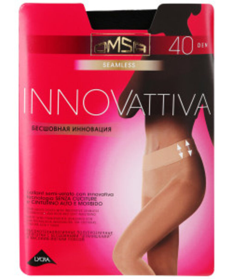 omsa OMSA - Rajstopy Innovativa 40, NERO 4-L