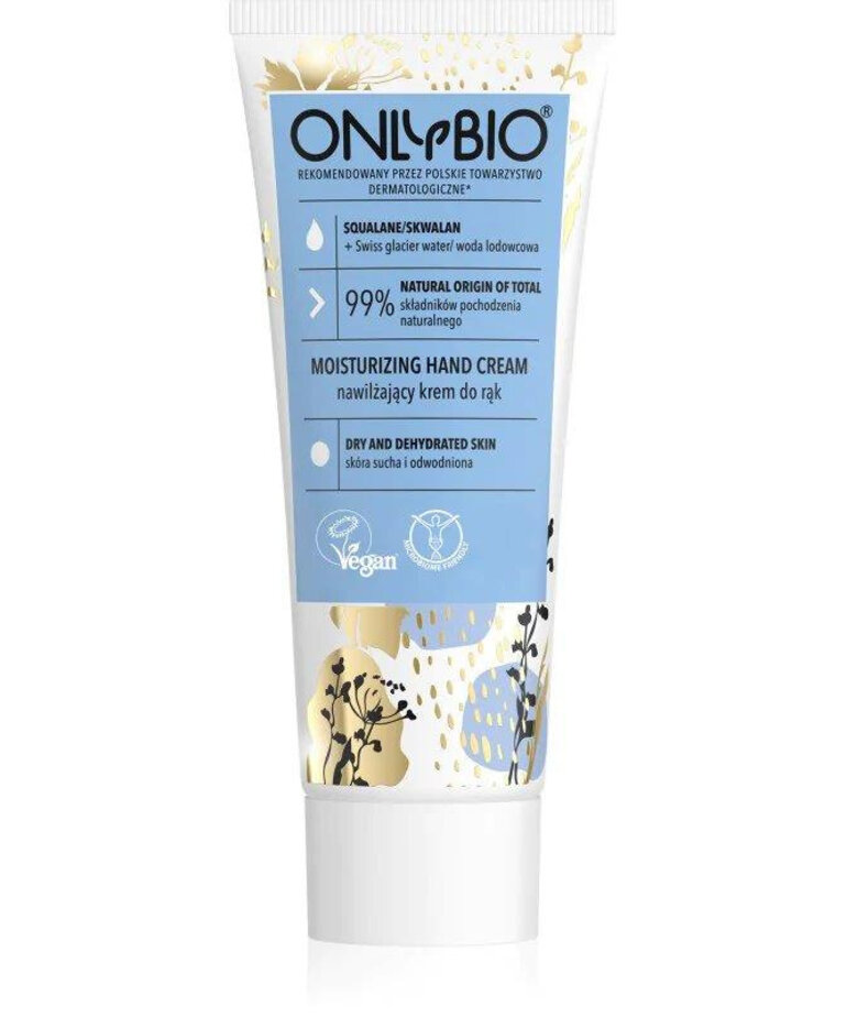 ONLYBIO ONLYBIO Nawilżający Krem do Rąk Skwalan 75 ml