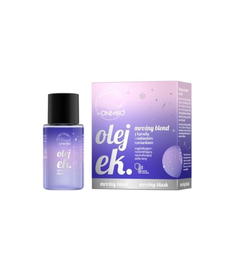 ONLYBIO ONLYBIO Olejek do Włosów Mroźny do Chłodnych Blondów 20 ml