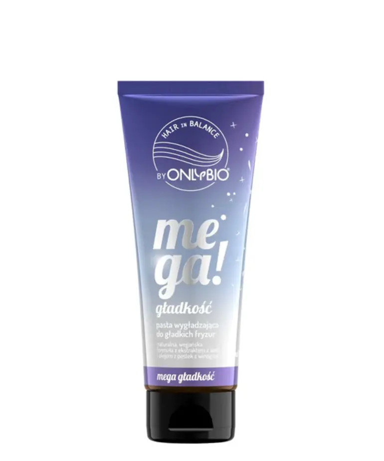 ONLYBIO Hair in Balance by ONLYBIO Mega Gładkość Pasta Wygładzająca do Gładkich Fryzur 75ml