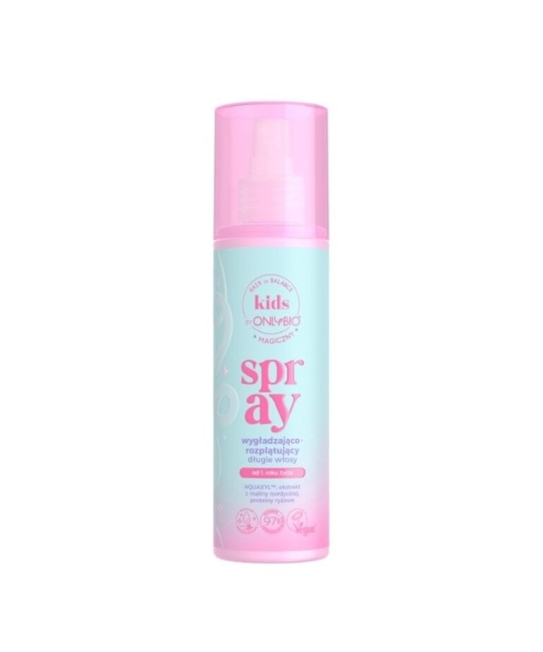 ONLYBIO Hair in Balance Kids by ONLYBIO Magiczny Spray Wygładzająco - Rozplątujący Długie Włosy 200 ml