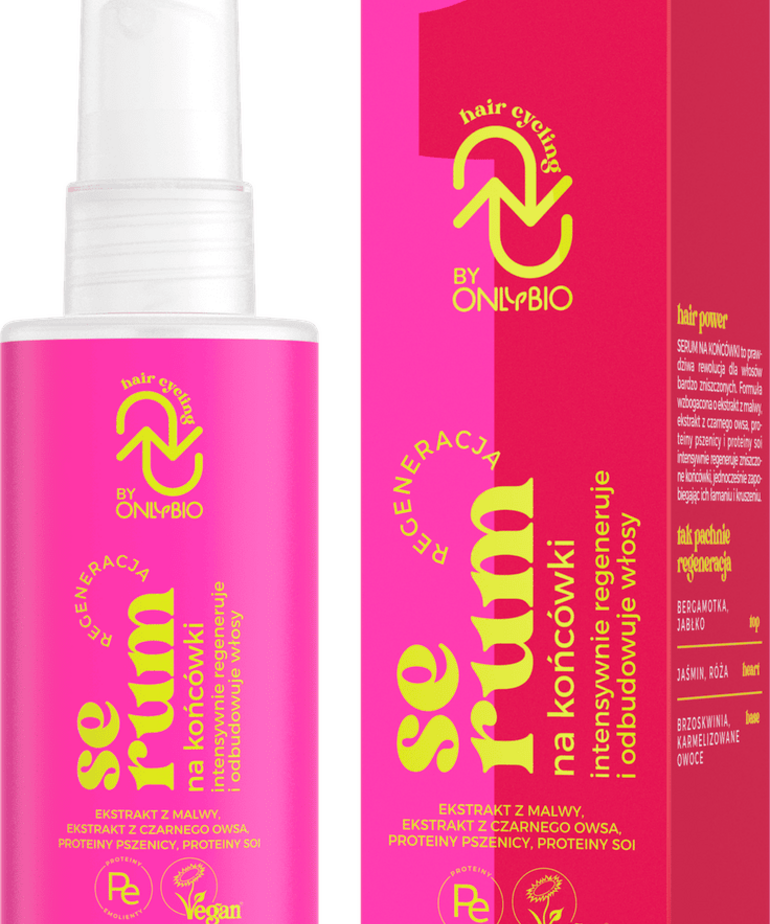 ONLYBIO ONLY BIO-HAIR CYCLING -Serum Do Koncowek Wlosow ,70ml