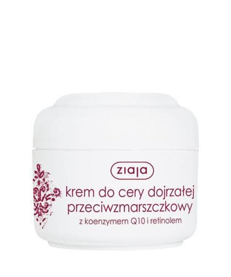 ZIAJA ZIAJA Krem Do Cery Dojrzałej Przeciwzmarszczkowy Z Q10 50ml