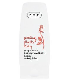 ZIAJA Płatki Róży Peeling z Mikrogranulkami Do Twarzy 60ml