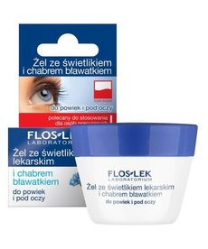 FLOSLEK Gel with Skylight Cornflower and Bluebottle under the Eyes 10g