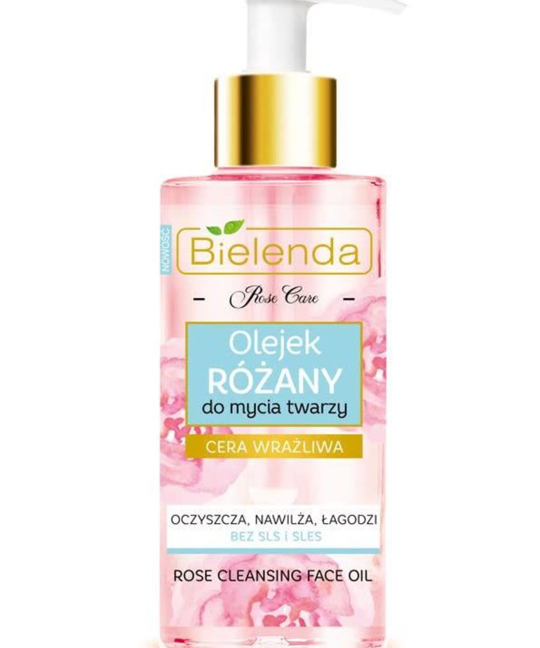 BIELENDA Rose Care Olejek Różany do Mycia Twarzy 140 ml