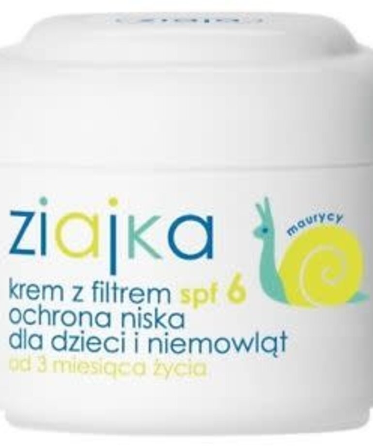 ZIAJA Ziajka Sunscreen Cream SPF 6 Low Protection 50ml