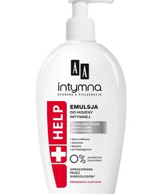 AA AA- Intymna +Help Emulsja Do Higieny Intymnej 300ml