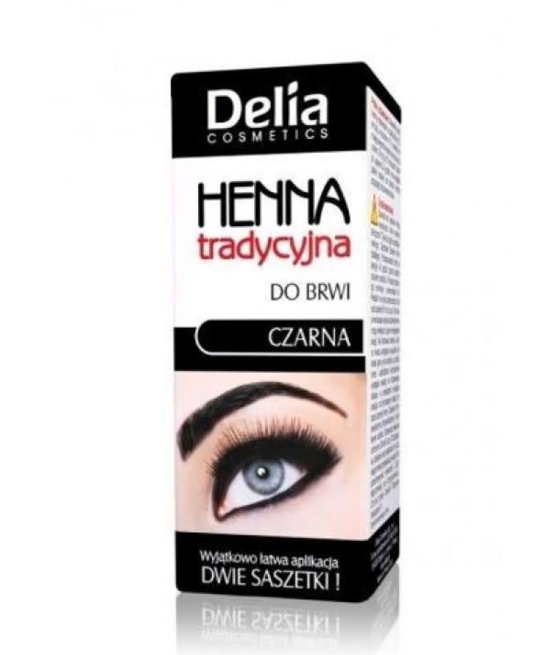 DELIA DELIA Henna For Eyebrows And Eyelashes Traditional 1.0 Black
