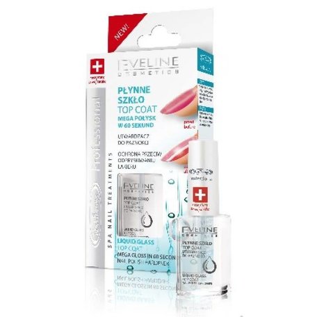 Eveline Eveline Plynne Szklo Top Coat 12ml