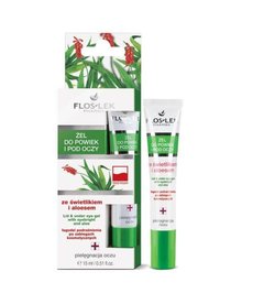 FLOSLEK FLOSLEK Żel Do Powiek I Pod Oczy Ze Świetlikiem I Aloesem 15ml