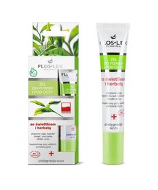 FLOSLEK FLOSLEK Żel Do Powiek I Pod Oczy Ze Świetlikiem I Herbatą 15ml