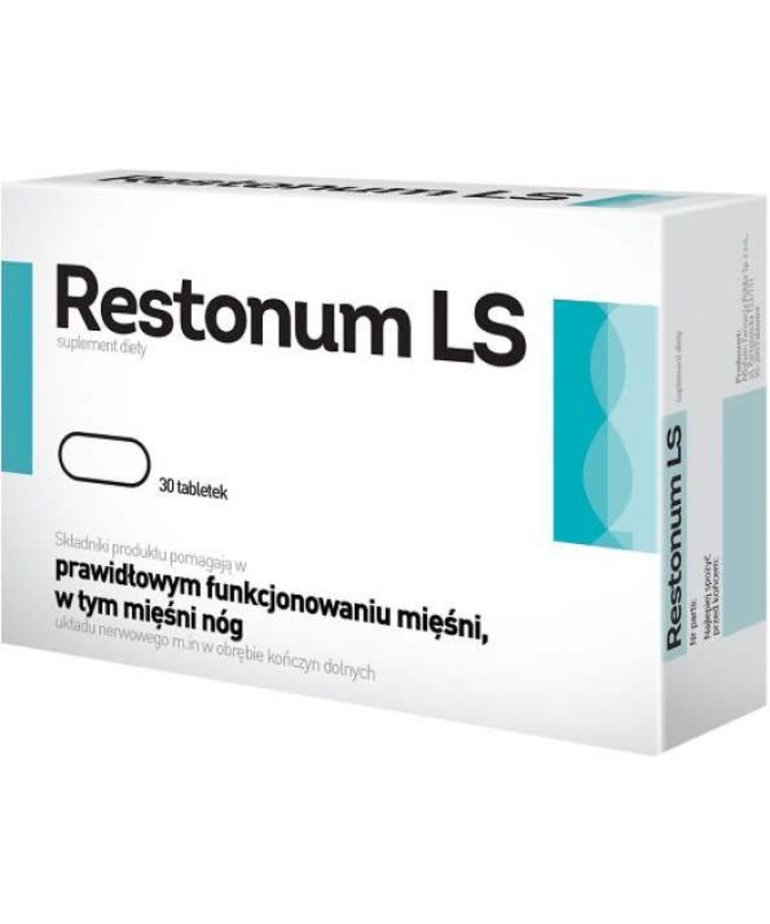 AFLOFARM RESTONUM LS- Prawidlowe Funkcjonowanie Miesni 30 tabl
