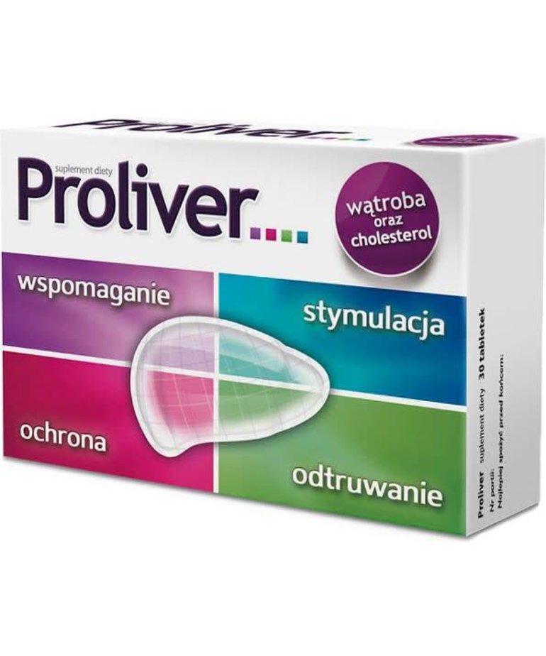 AFLOFARM Proliver Wspomaganie Wątroby i Trawienia 30 tabletek