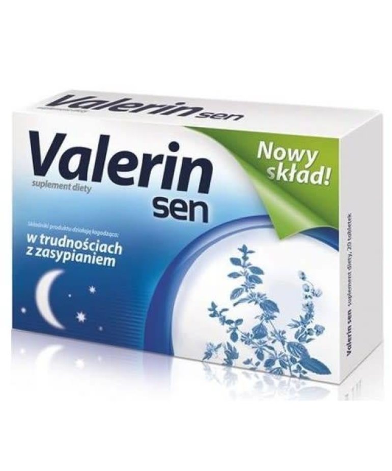 AFLOFARM Valerin Sen in Difficulties in Sleeping 20 tab