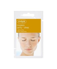 ZIAJA ZIAJA Maska Anty-Stres Z Glinką Żółtą 7ml