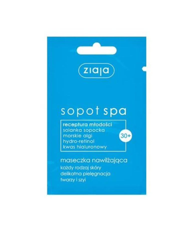 ZIAJA ZIAJA Sopot Spa 30+ Maseczka Nawilżająca 7ml