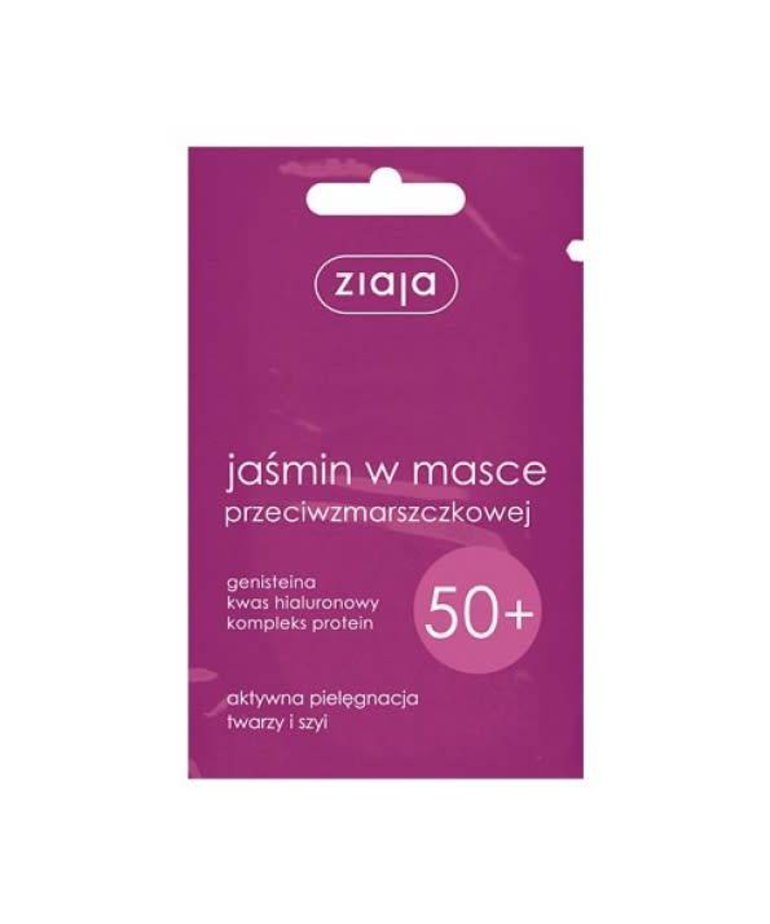ZIAJA ZIAJA 50+Jaśmin W Masce  Przeciwzmarszczkowej 7ml