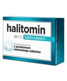 AFLOFARM Halitomin Świeży Oddech 30 tabl