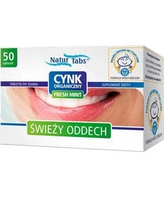 HASCO-LEK Cynk Organiczny Świeży Oddech Fresh Mint 50 tabl